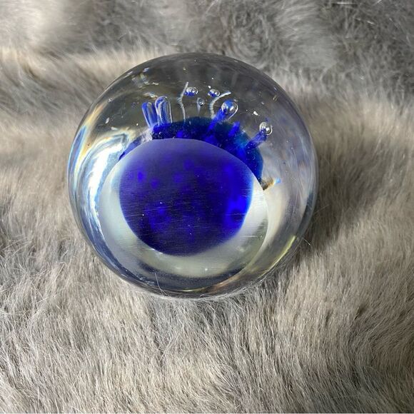 Vintage Glass Paperweight - Picture 3 of 4